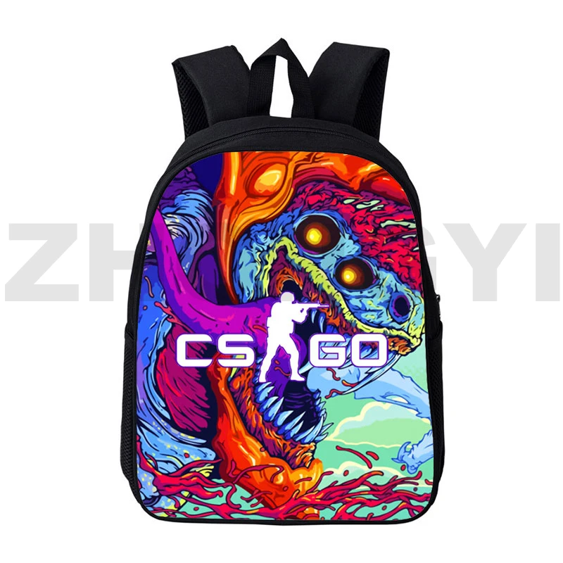 

16 Inch Shooting Game Team Csgo Bags 3D Print Anime CS Backpack Children Cartoon Schoolbags Teenagers Mochila Para Hombre New