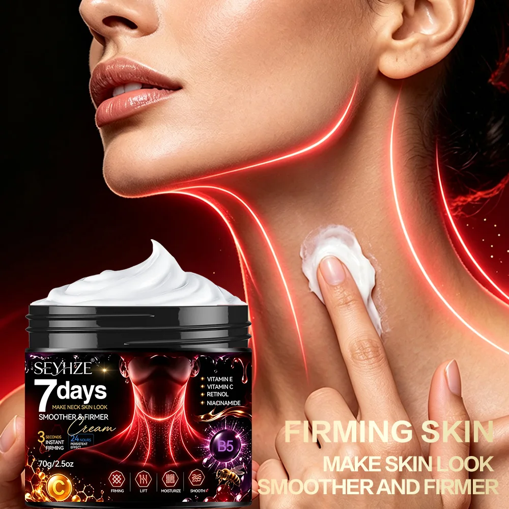 SEYHZE Day & Night Moisturizing Cream – Collagen & bee venom instantly tightens double chin & neck, smooths & firms, controls oi
