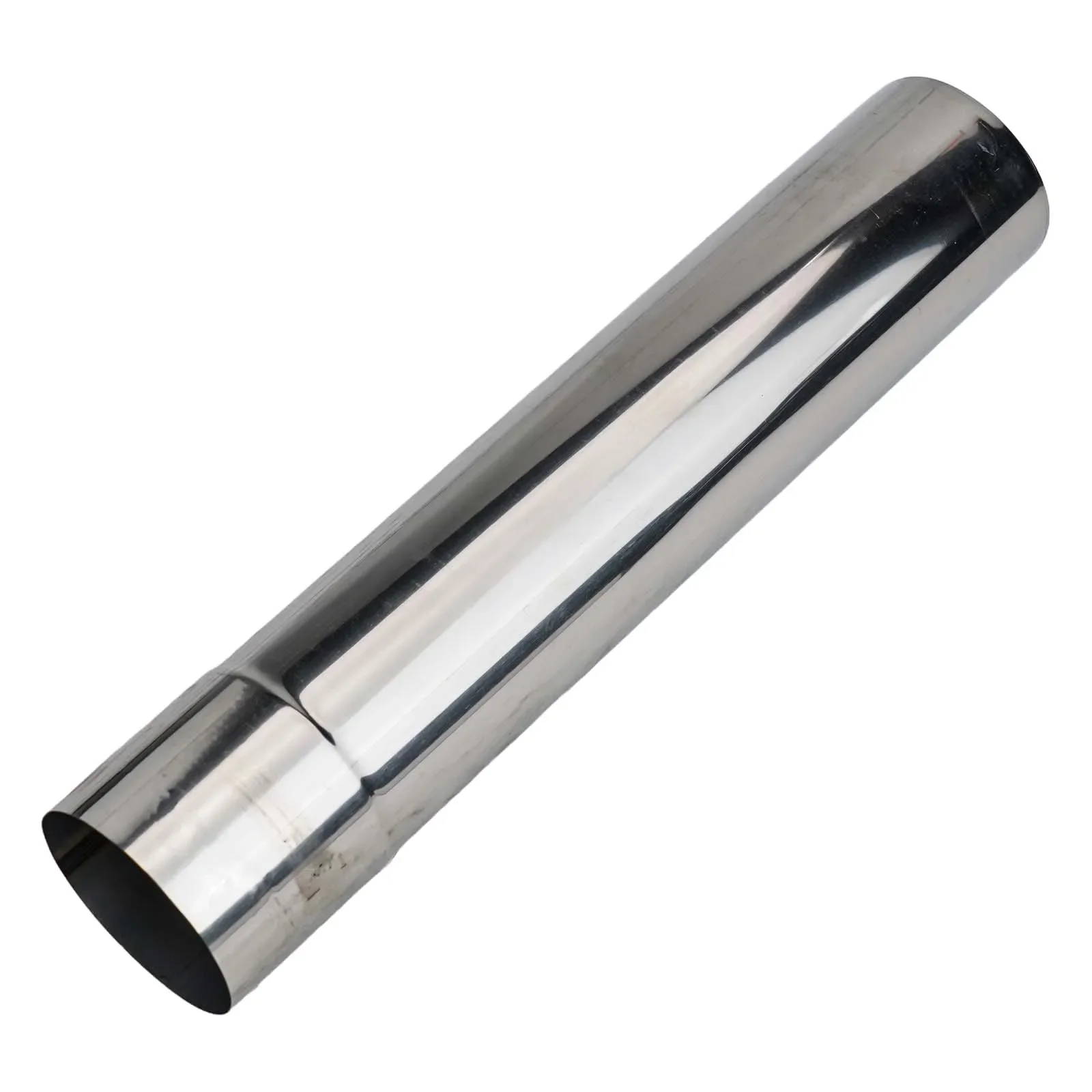 

Flue Pipe Chimney Lined Exhaust Pipe Silver Stainless Steel Enlarged Diameter Heat Resistant High Quality Practical To Use