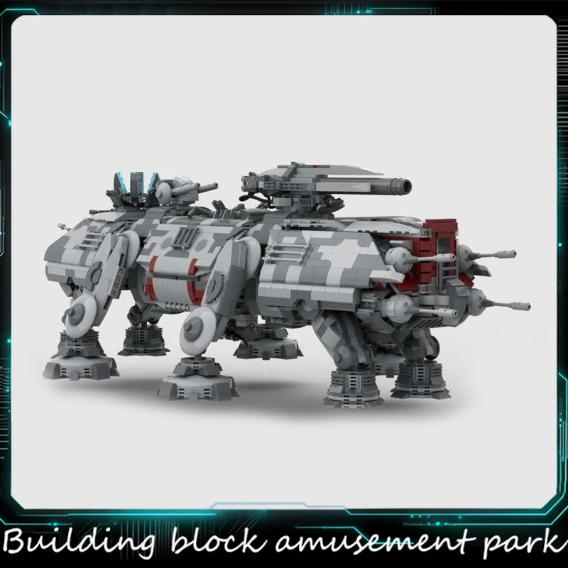 

4497 деталей: Инновационная Вездеходная Тяжелая Мобильная Форте-База (MOC) — Конструктор, Креативная Сборная Модель, Игрушка для Детей, Рождественский Подарок