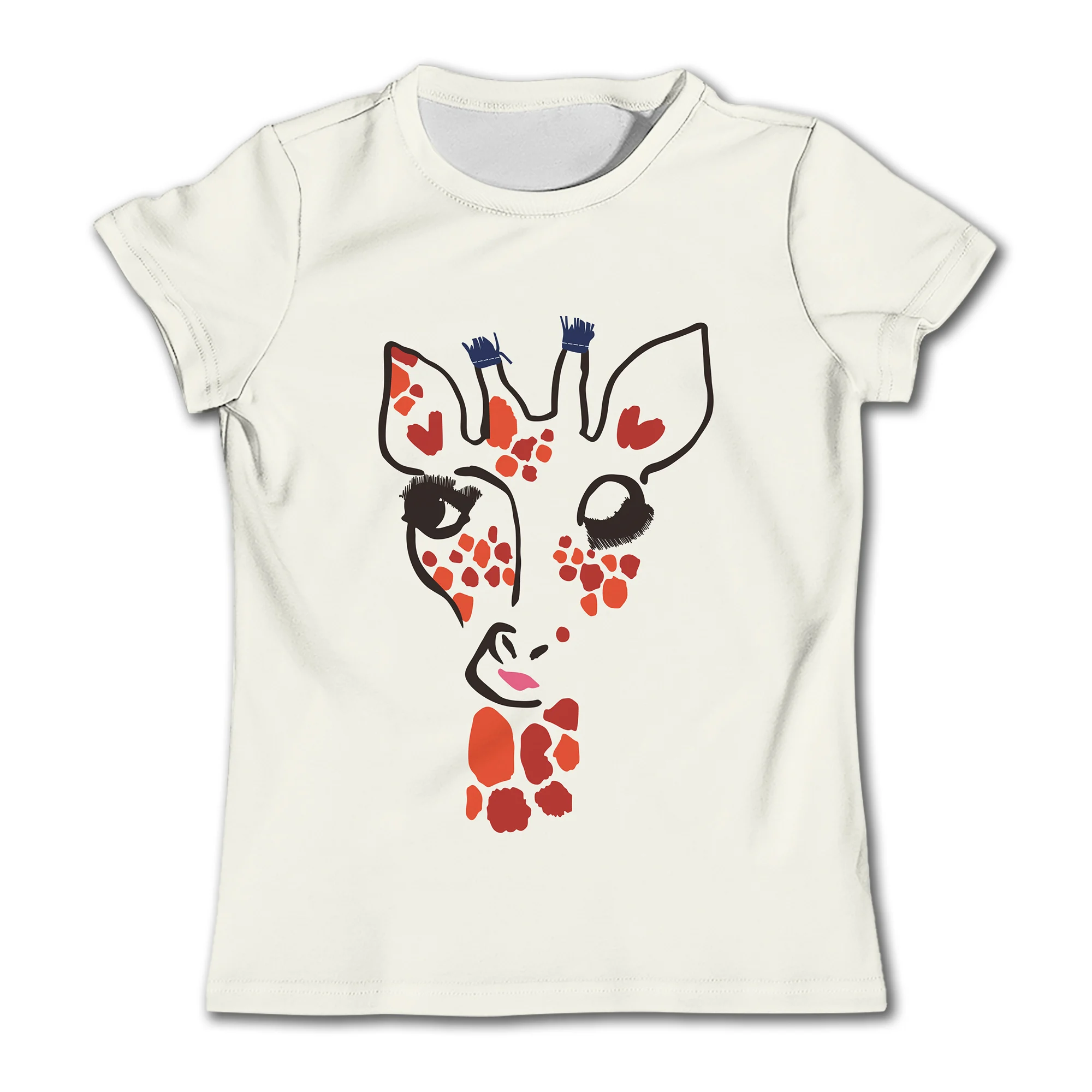 Boys' 3D Print T-Shirt Art Elephant T-shirts Girls Casual Clothes 3 to 14 Ys Kids Short Sleeve Fashion Children's Cartoon Top