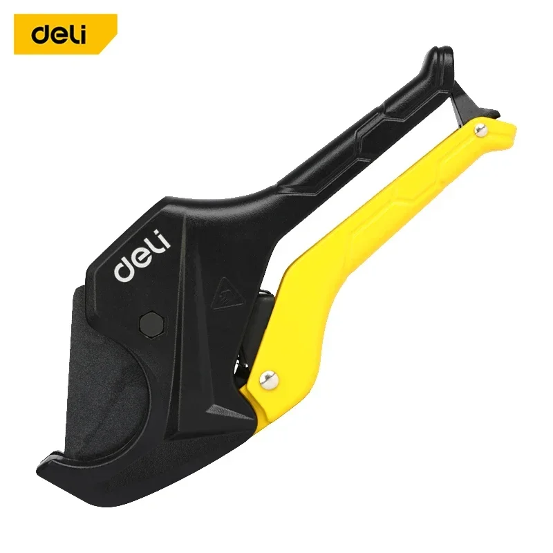 Fish Head PVC Pipe Cutter Up to 33mm/42mm/63mm SK5 Material Ratchet PVC/PU/PP/PE Cutter Hose Plastic Pipe Cutting Hand Tool