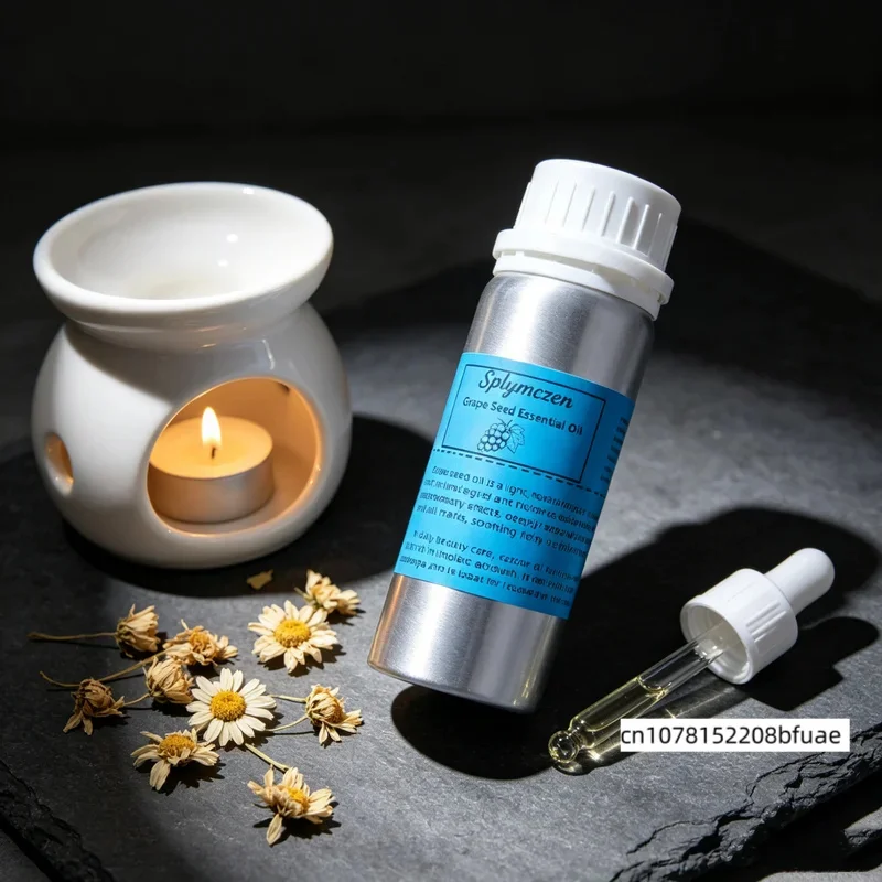 100% Pure Natural Odorless Grape Seed Base Oil  Carrier Oils for Reed Diffuser Aromatherapy