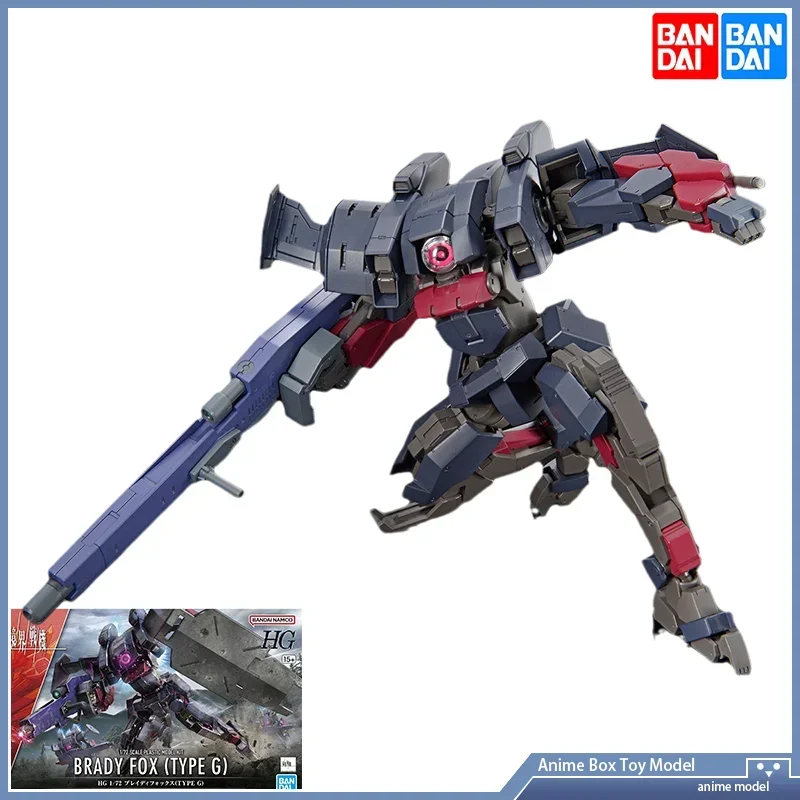 Realm Fighter Plane Gundam Bandai AMAIM WARRIOR Anime Model HG 1/72 BRADY FOX(TYPE G) Assembly Action Mech Original Product