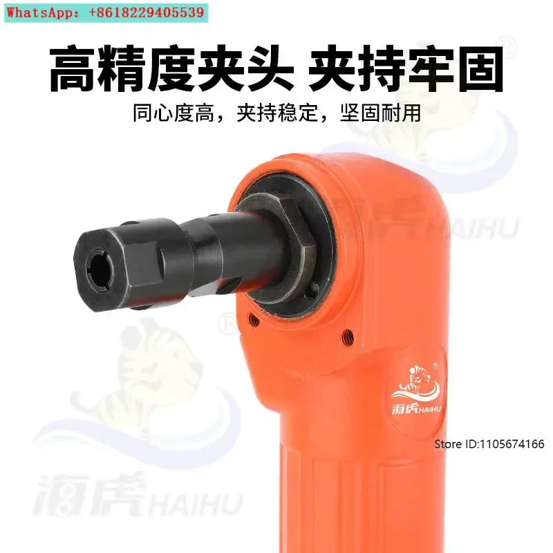 90 degree pneumatic grinding machine engraving mill right angle wind mill elbow grinder sanding machine polishing