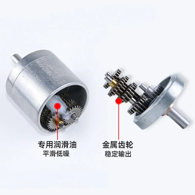 JGA25-370 Geared motor DC motor 6V 12V 24V electric gear motor high torque 5/10/15/30/60/100/150/200/300/400/500/1000/1200 rpm