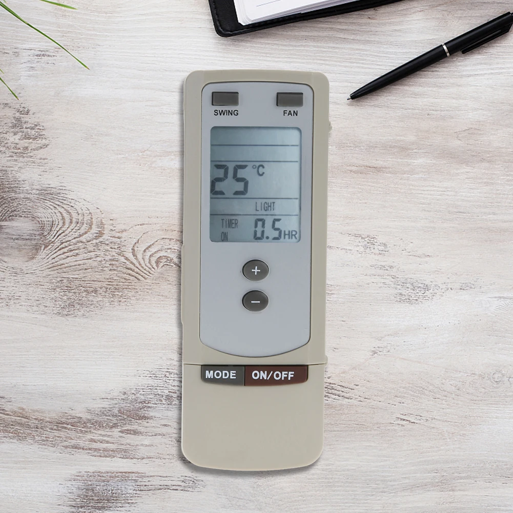 

A/C Air Conditioner Remote Control Silver White Remote Control Switch Multifunctional Air Switch Universal for GREE Y512 Y502