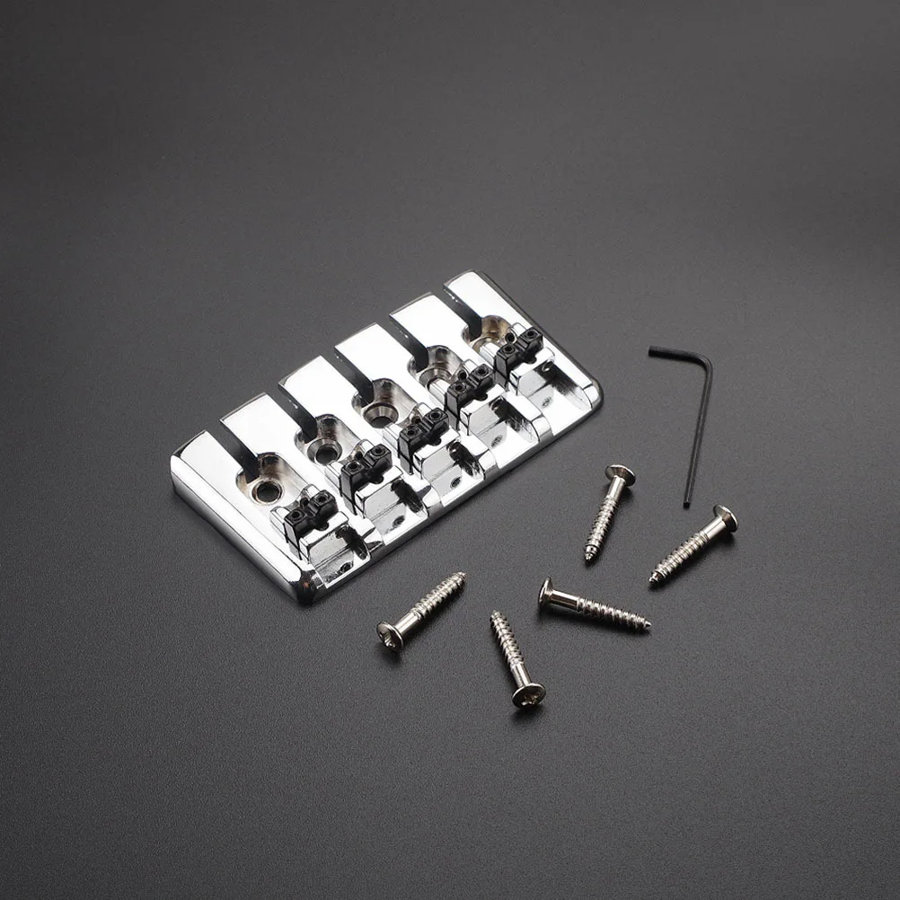 

Bass Guitar Accessories Five-string Pull-up Board Professional Bridge Electric Tailpiece