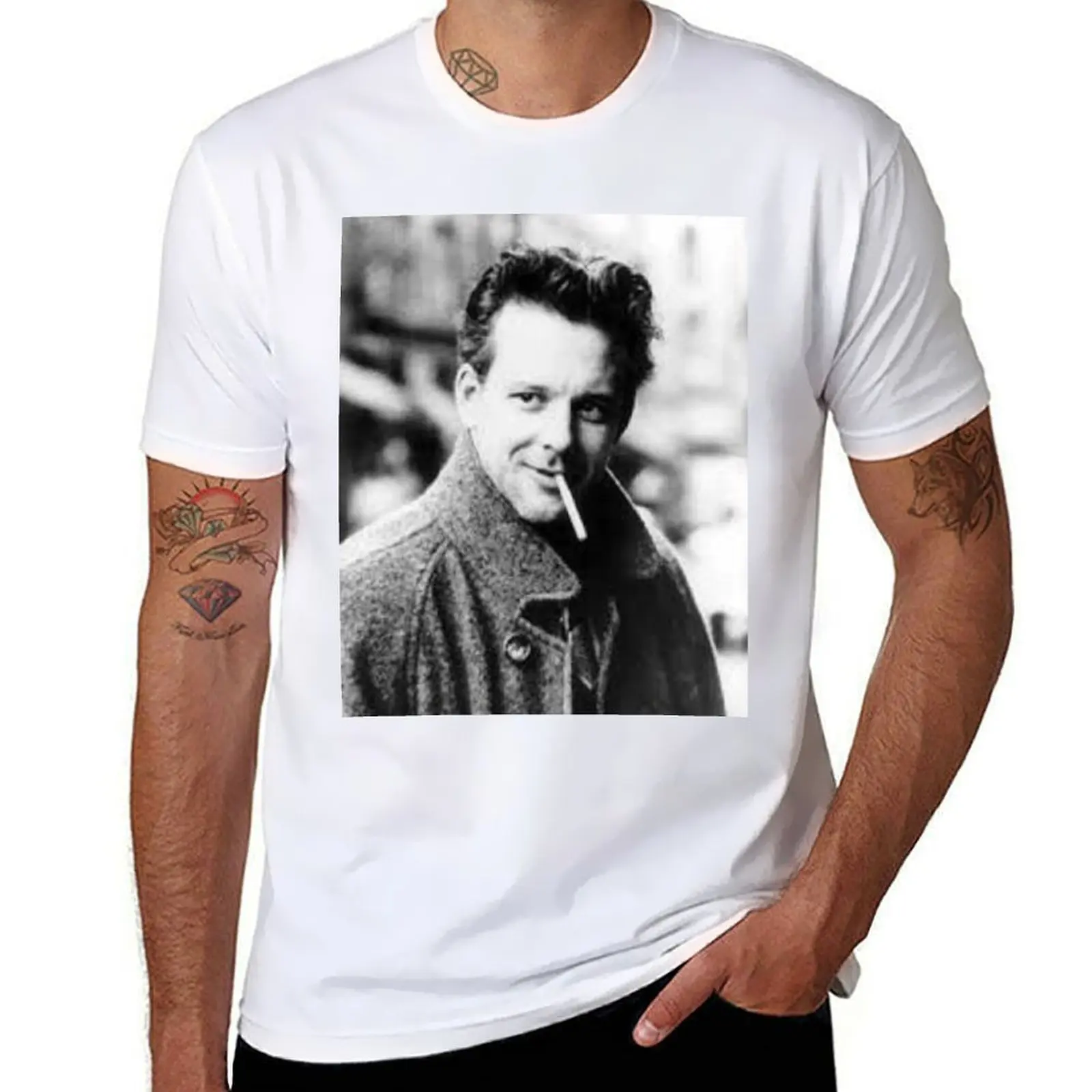 

shirt man T-Shirt man shirt t casual shirt t luxury Mr. t man Rourke cotton