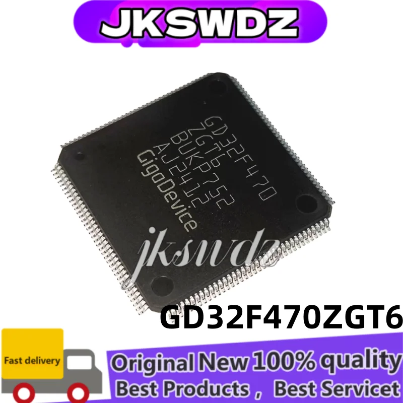 

1PCS GD32F470ZGT6 LQFP144 New Original 32-bit MCU Microcontroller ChipJSWDZ