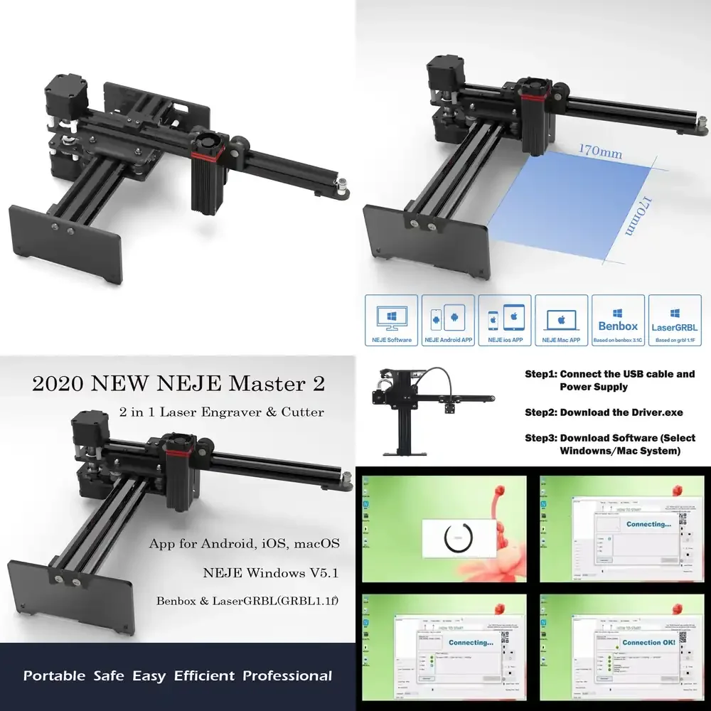 

NEJE High Quality Impact Machine Electric Scooters Leather Engraving With Manufacturer Price