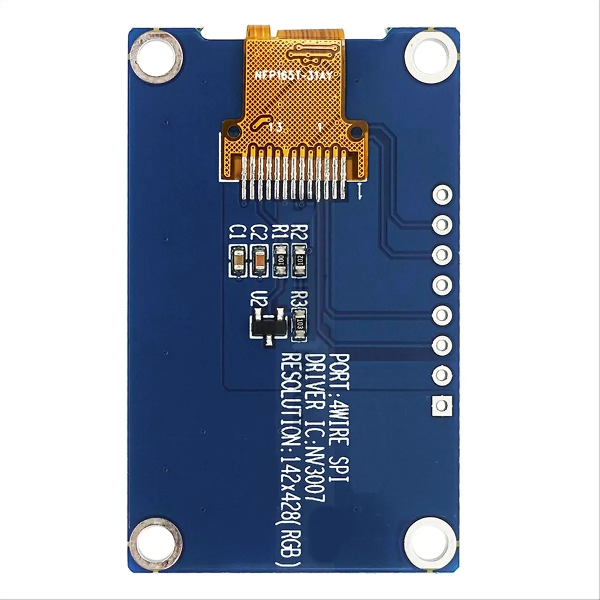 

TOP! 1.65 Inch 142x428 IPS TFT LCD Display Module Color Screen Module for Arduino for Raspberry PI