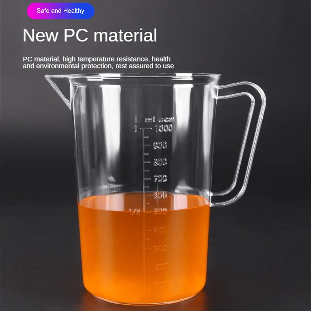 Acrylic Measuring Cup Top Grade Durable Top Quality Cost-effective Unparalleled Sought-after Pc Measuring Jug With Scale Superb