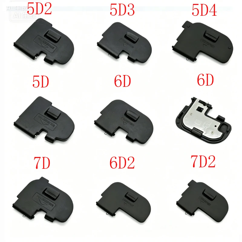 New Battery Cover Door for Canon EOS 5D 5DS 5D2 5D3 5D4 6D 6D2 7D 7D2 Camera Body Battery Cover Door Shell Repair Parts