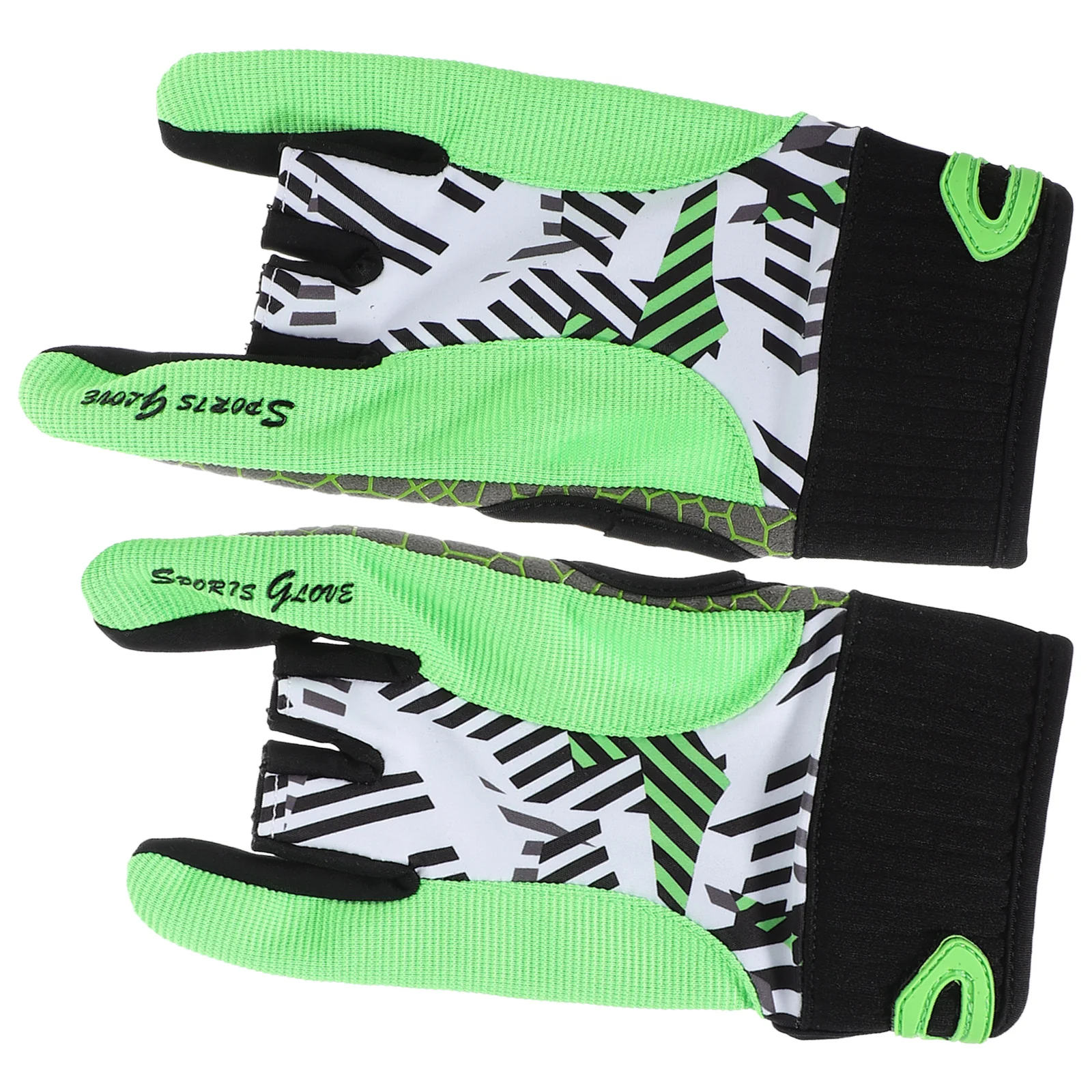 

Bowling Accessories for Women Anti-slip Sports Gloves Professional Fingerless Compression