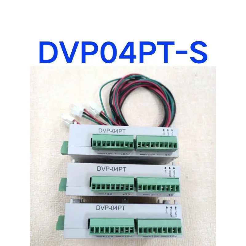 

Used PLC DVP04PT-S four channel thermal resistance analog module tested OK, function intact