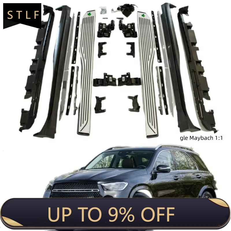 

Electric Running Boards Automatic LED Power Side Step for Benz GLE GLS W167 V167 X166 X167 1:1 with Carry Bag