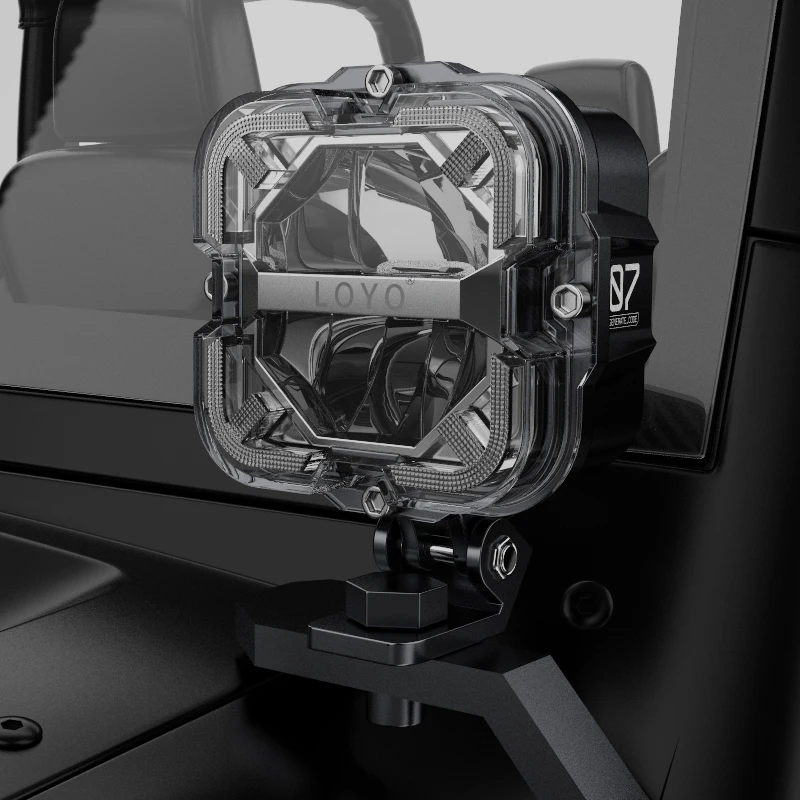 

Factory Universal 4Inch 4x4 Combo Beam LED Spot Light Square for Motorcycle Truck Pickup Offroad Drive LED Fog Driving Lights