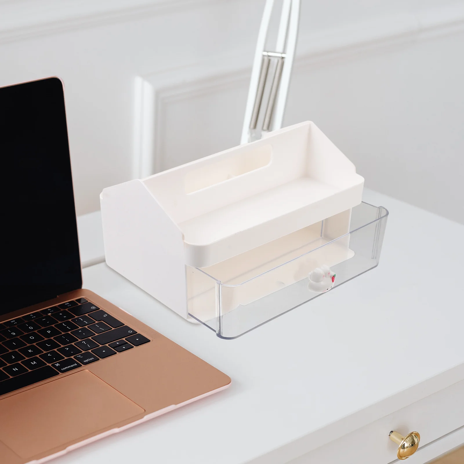 

Plastic Desktop Organizer Storage Container Home Office Stationery Drawer Type Organizer Desk Accessories Drawer Type Storage