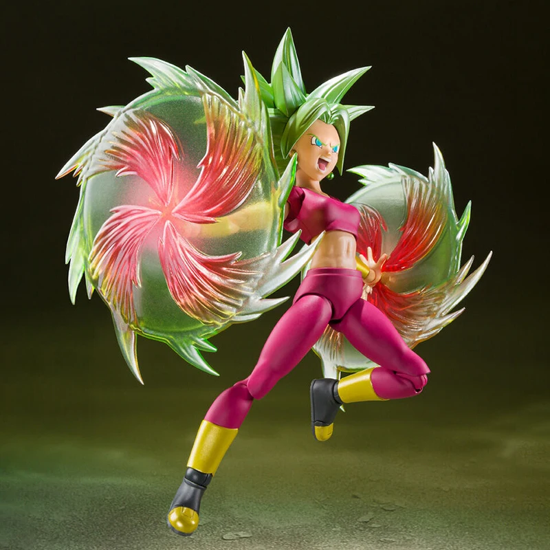 In Stock Bandai S.H.Figuarts DRAGON BALL Caulifla Original Genuine Anime Figure Model T S.H.F Toy Action Figures Collection Doll