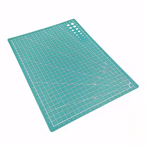 Extra Large Cutting Board Non-Slip Workbench Mat with Measurement Grid Ideal for Sewing Leather Engraving and Fabric Cutting