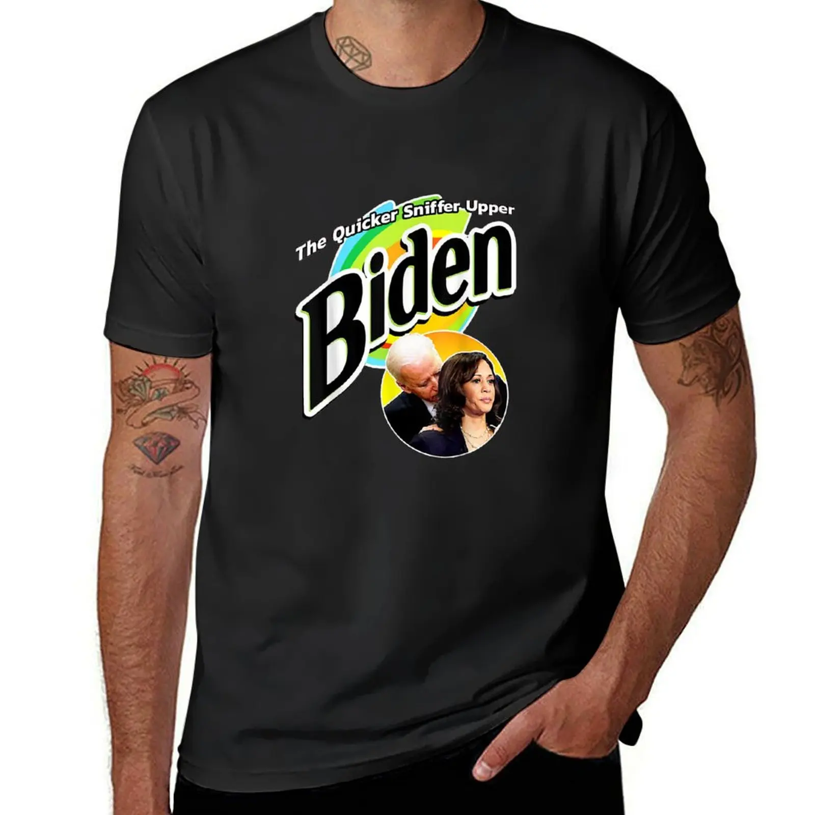 Upper Biden's Quicker Sniffer T-shirt quick-drying sports fans boys animal print oversized t shirts for men