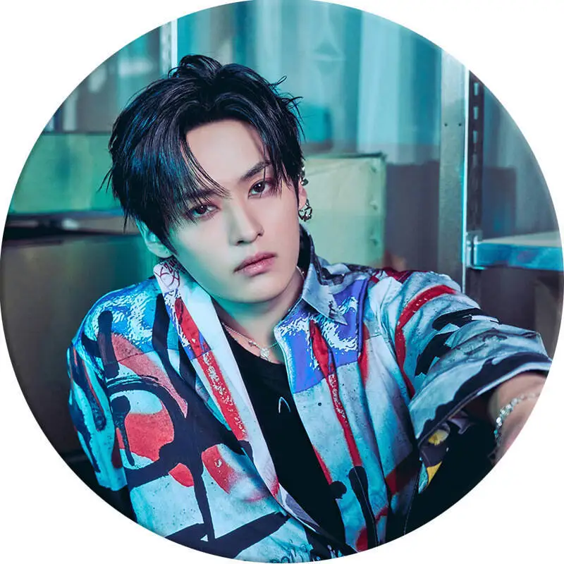 58mm Stray Kids Makplate Badge skzoo Surrounding Bars Li Longfu Huang Xuanchen Badge Circular Album Surrounding Fan Gifts
