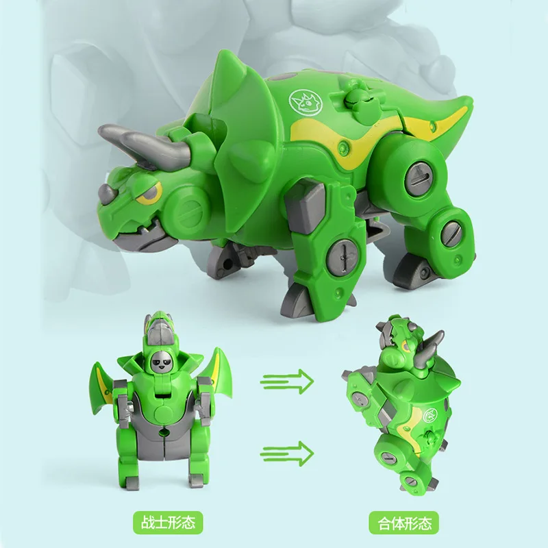 ديناصور التحول روبوت نموذج التحولات 6 في 1 Mecha الروبوتات محاكاة الحيوان ديناصور لعب الأطفال لعبة تعليمية