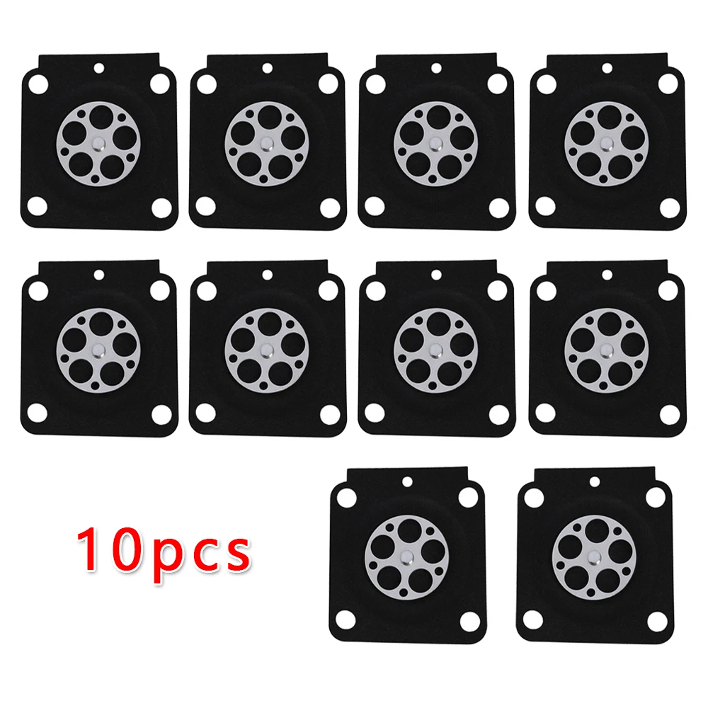 10pcs Carburetor Metering Diaphragm For Stihl 4314 121 4700 For Zama A015053 C1Q Carb Chainsaw Lawn Mower Carburetor Parts