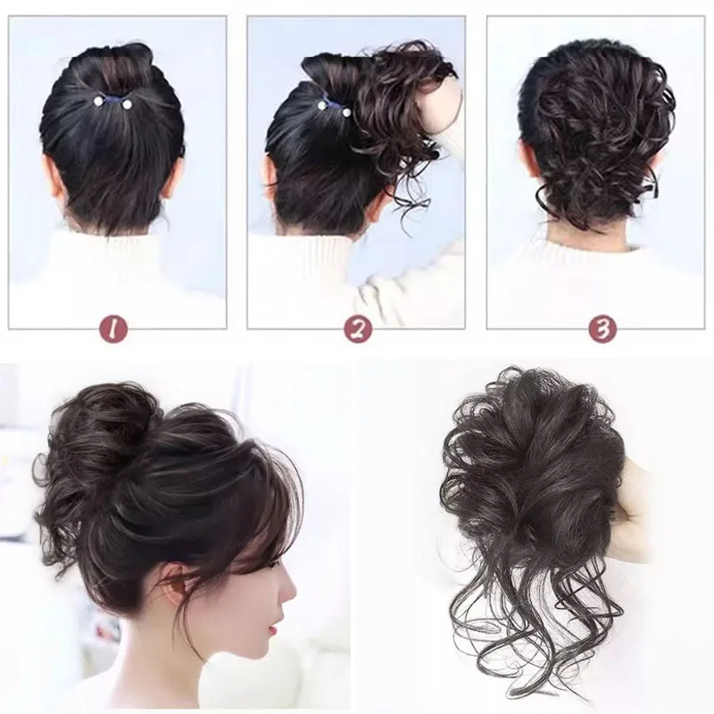 합성 섬유 자연스러운 이마 머리카락 여성용 가짜 앞머리 에어뱅 여성용 플러시 앞머리 보이지 않는 가발 여성용