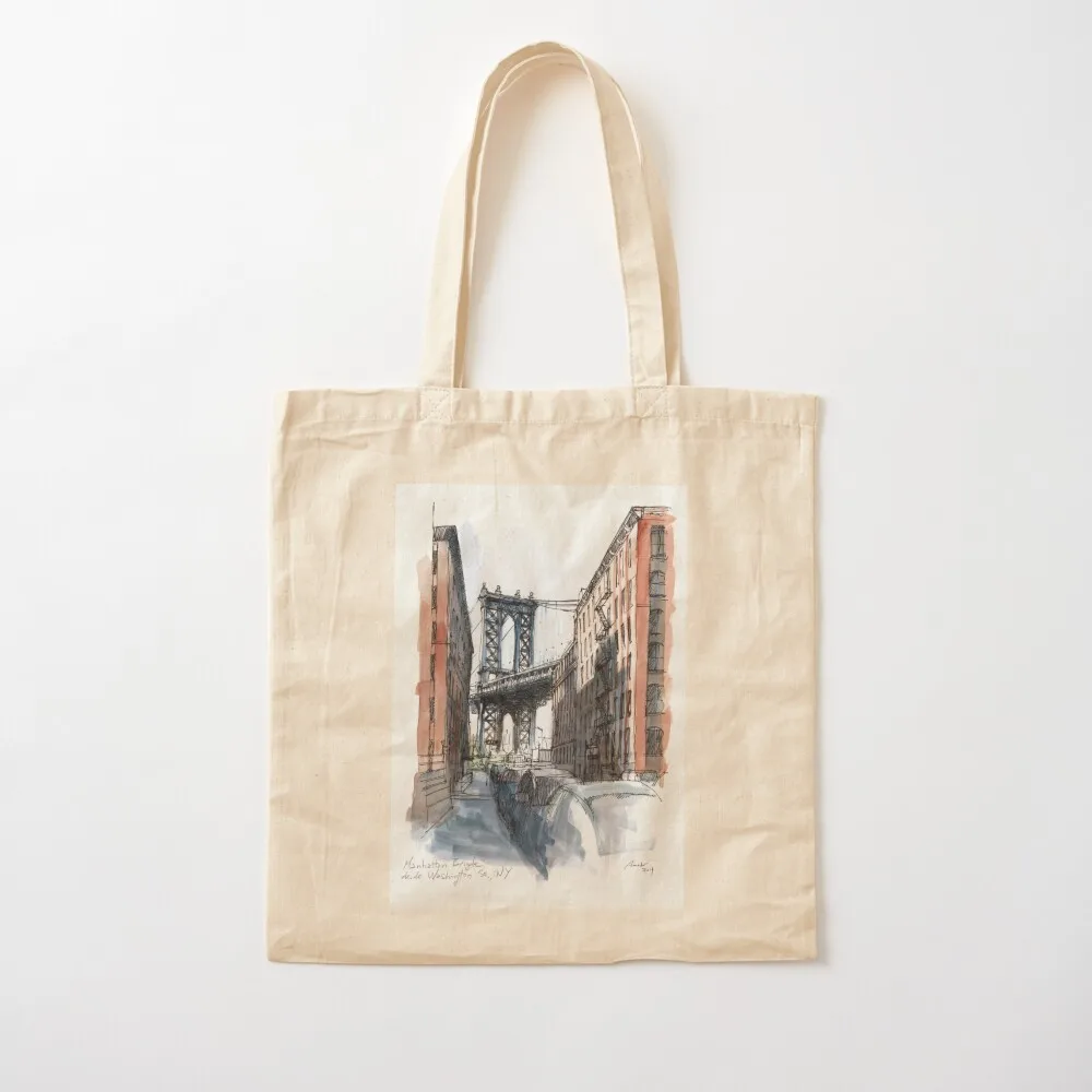 

Manhattan Bridge Tote Bag ecological bags Large bags for women Women's tote bag