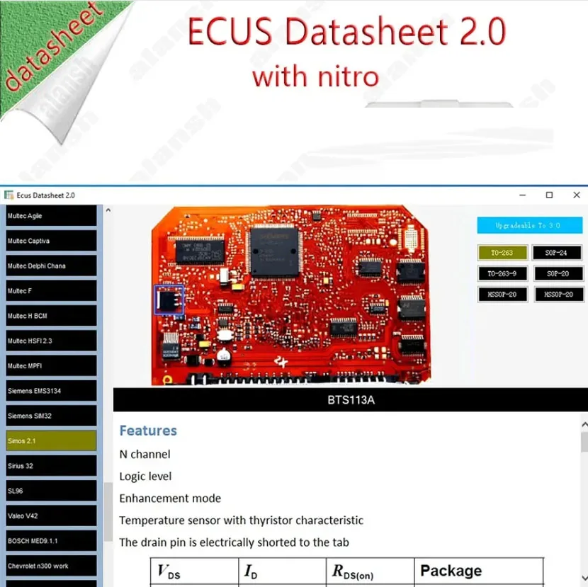 ecusデータシート20ソフトウェア-ecu修理ソフトウェア-pcb回路図-自動車用電子部品-nitro