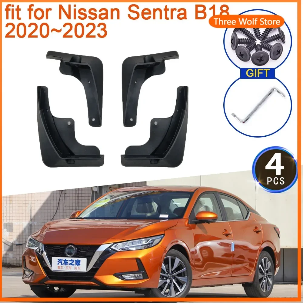 

for Nissan Sentra Sylphy B18 2020 2021 2022 2023 Mud Flap Splash Guards Flap Mudguards Fender Front Rear Wheel Accessories Tools