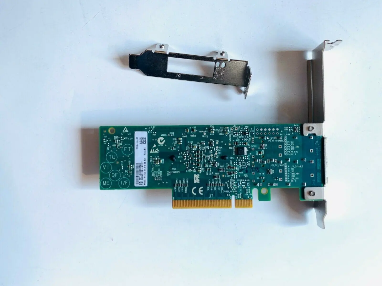 Imagem -02 - Mellanox-porta Dupla Sfp Mais Conector Mcx312b-xcct 10gbe en 8gt s Pcie Nic