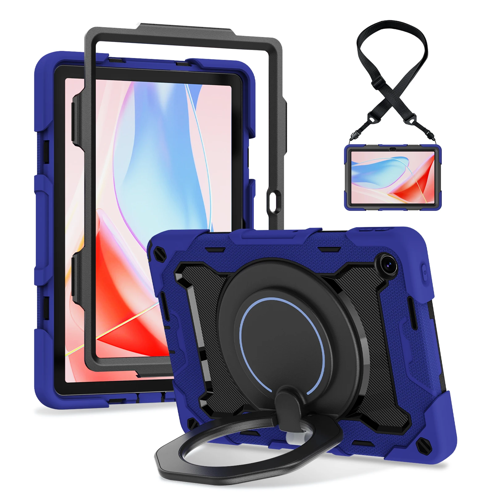 Rotating Handle Grip Case For Lenovo Tab 2025 K10C 10.1 inch TB311XU TB311FU ZAEH0019IN ZAEH0180IN ZAEJ0054IN Armor Stand Cover