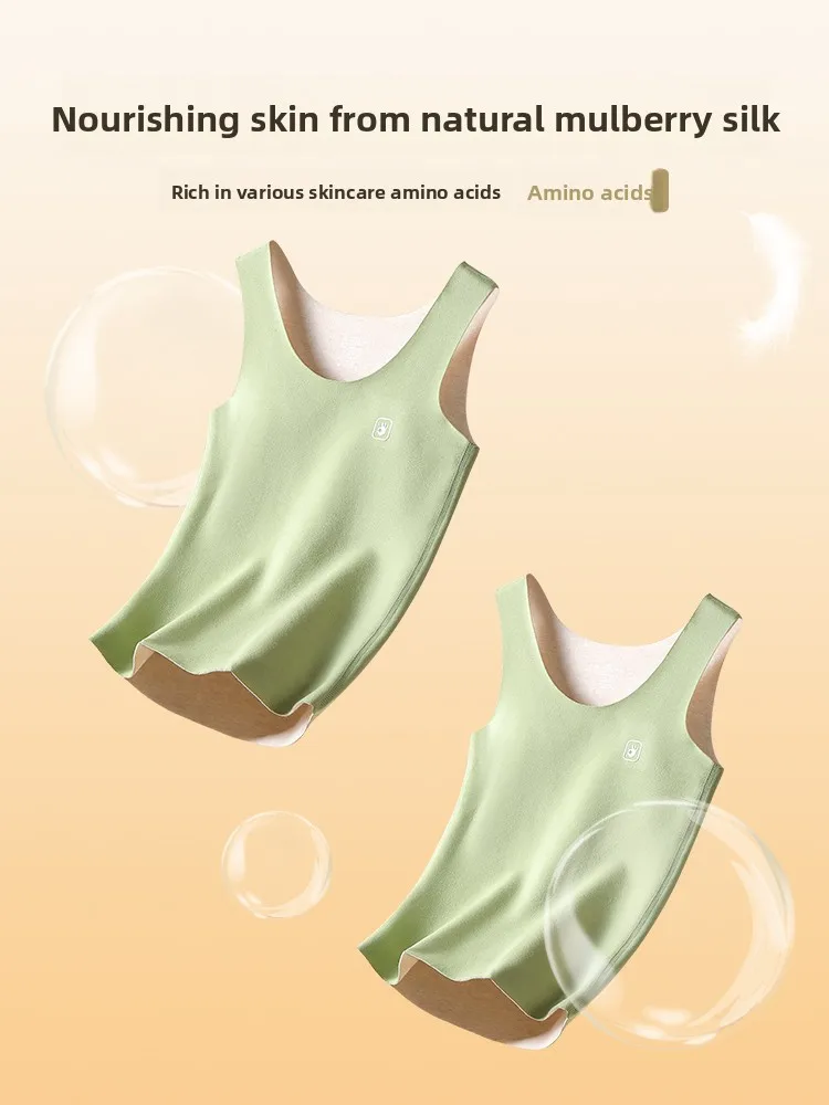 Colete feminino quente Fce Thiened inverno térmico Camere camada base de seda roupa íntima top outono inverno alta elástica macia poli...