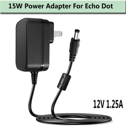 15W Power Adapter for Echo Dot,Echo Dot 4th Gen 2020,Echo Dot 3rd Gen 2018,Echo Dot with Clock,Echo Show 5,Echo Spot,Fire TV Cub