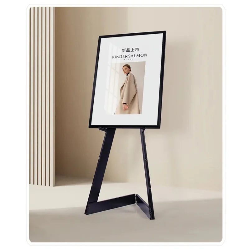

【Best-selling】Geometric Solid Wood Poster Stand Wooden Easel