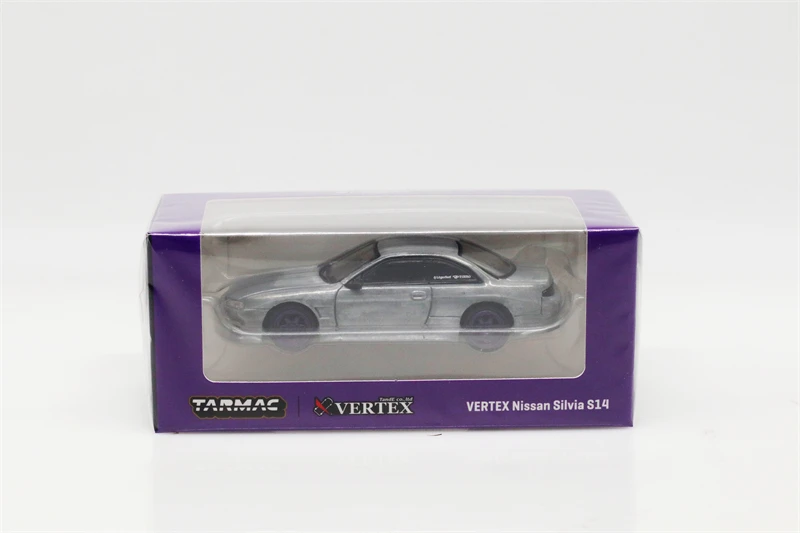 

Chase Tarmac Works 1:64 VERTEX Nissan Silvia S14 Purple Metallic