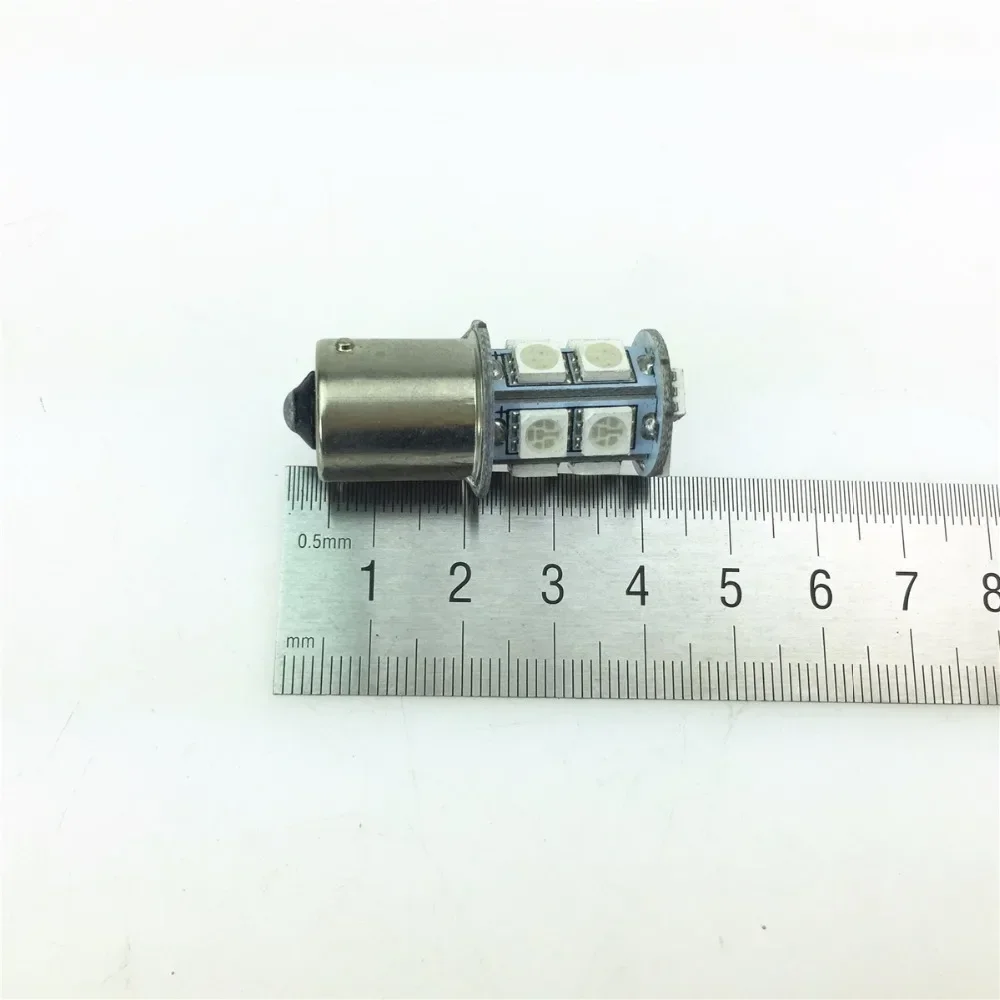 

4pcs for Motorcycle Accessories 12V 24V LED Medium Light Bulb Single Contact Steering Drive Colorful Flashing Bulb