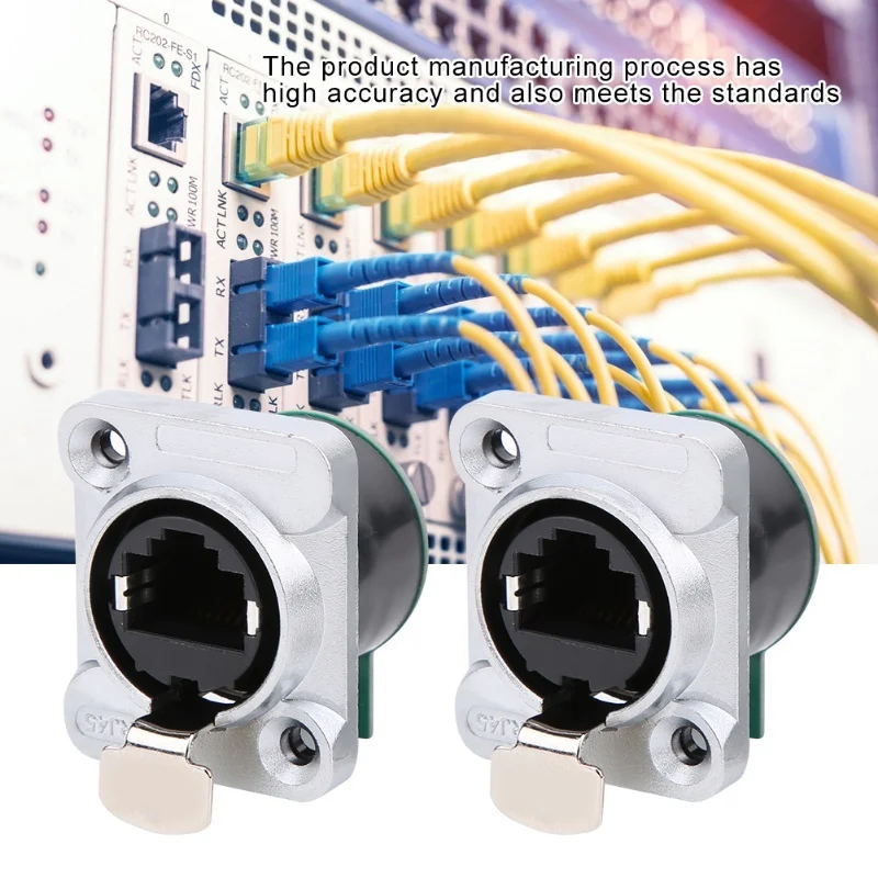 2Pcs RJ45 Pcb Panel… - image