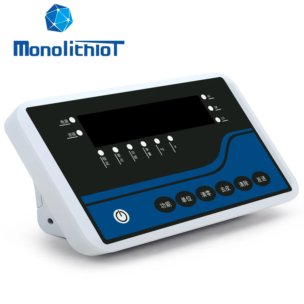 MonolithIoT MTS-3000 Smart Digital Weighing Terminal Retail Retail Industrial Scale System Indicator for Bench Floor Scale