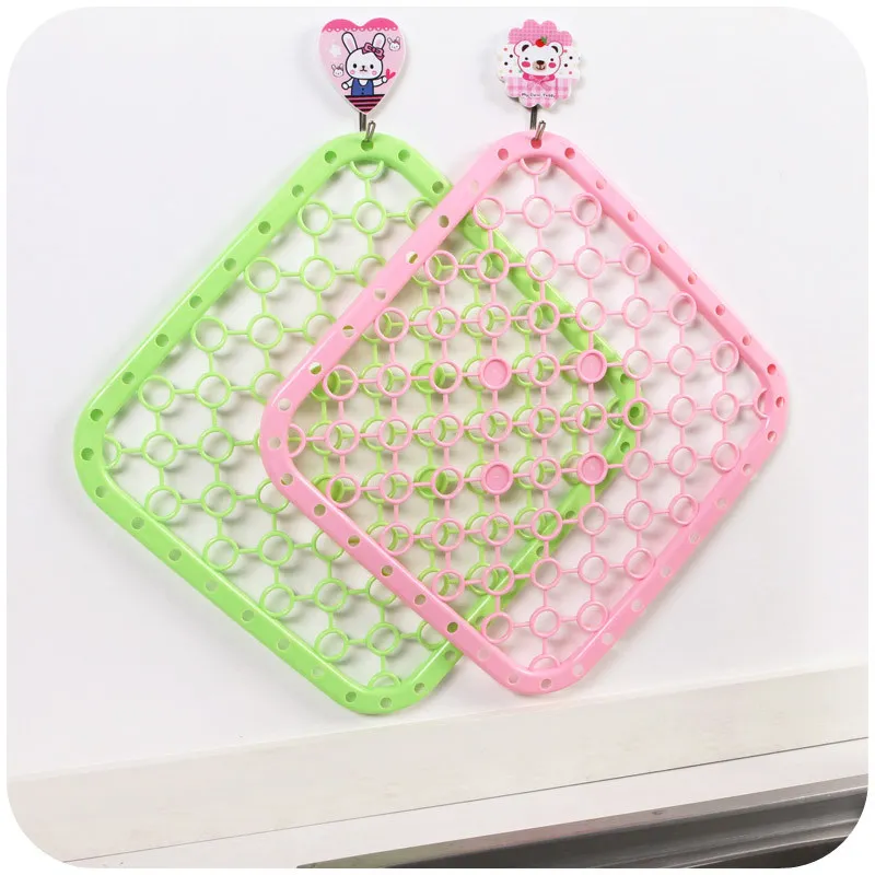 Silicone Kitchen Sink Mat Pink High Heat-Resistance Protector Divider Cushion Heat Insulation Table Mat Sink