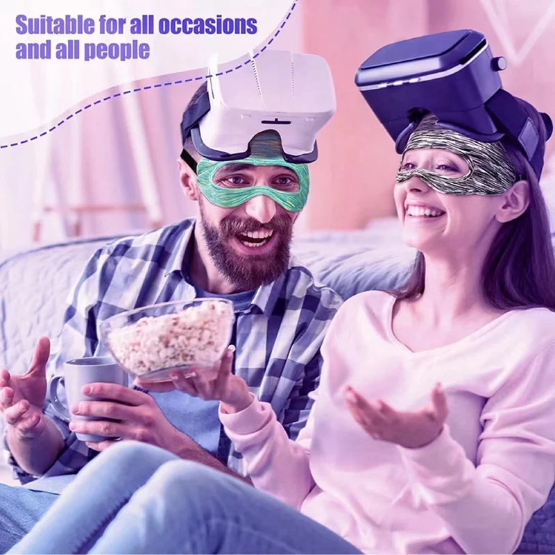 1 Piece VR Glasses Eye Mask Cover Eyewear Covers VR Game Playing Accessories For Oculus Quest 2