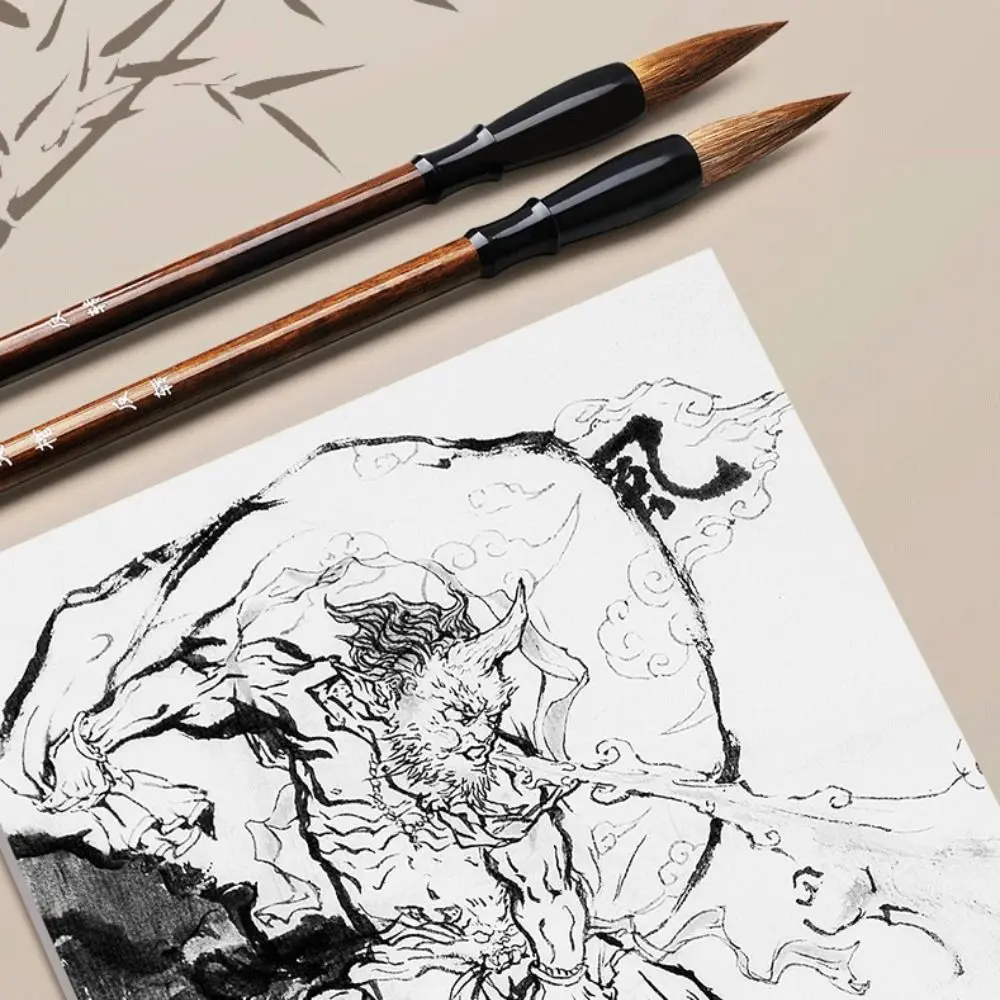 Kalligraphie Pinsel Kunst Pinsel Chinesische Pinsel Crisperding Script Schreiben Pinsel Ölgemälde Wolf Haar