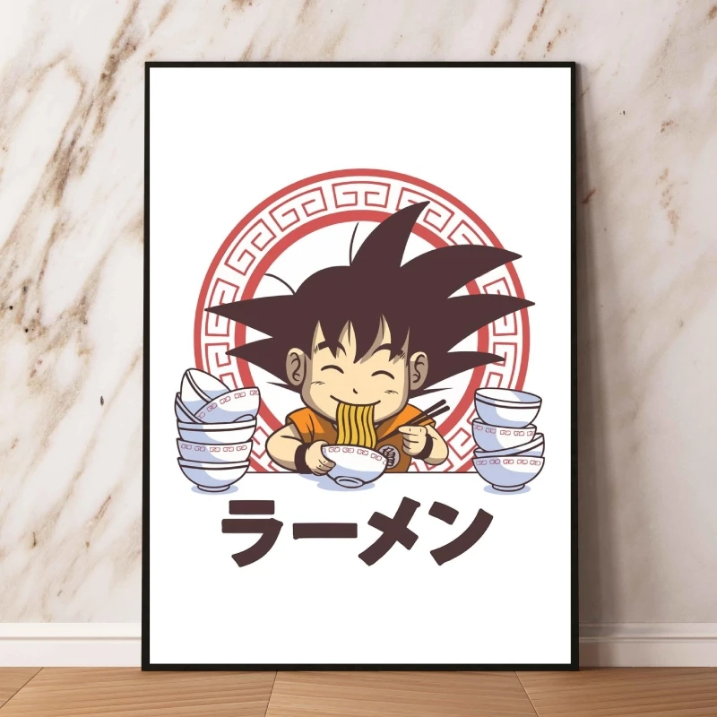 Print On Canvas Dragon Ball Kakarot Wall Decoration Prints and Prints Birthday Gifts High Quality Art Aesthetic Poster Classic