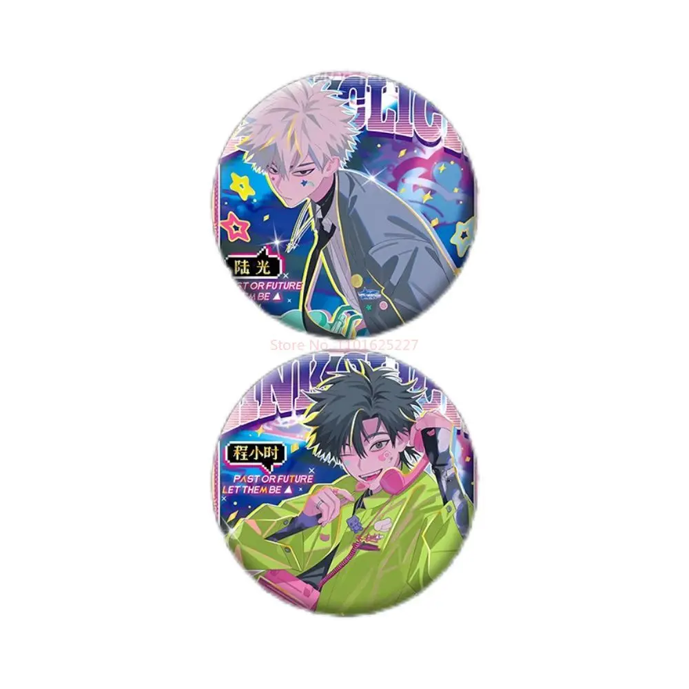 [In Stock] Link Click Anime Cute Backpack Decoration Badge Vei/Charles/Lucas/Felix Model Collection Tinplate Gift Collection