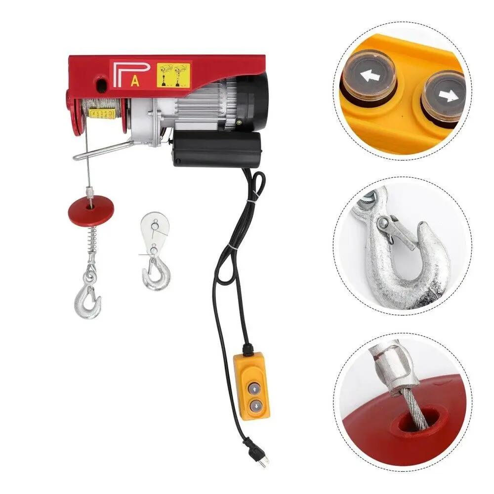 150/300 Kg Hoist Lifting Wire Hanging Crane Hoisting hine with Wire Rope Pulling Winch