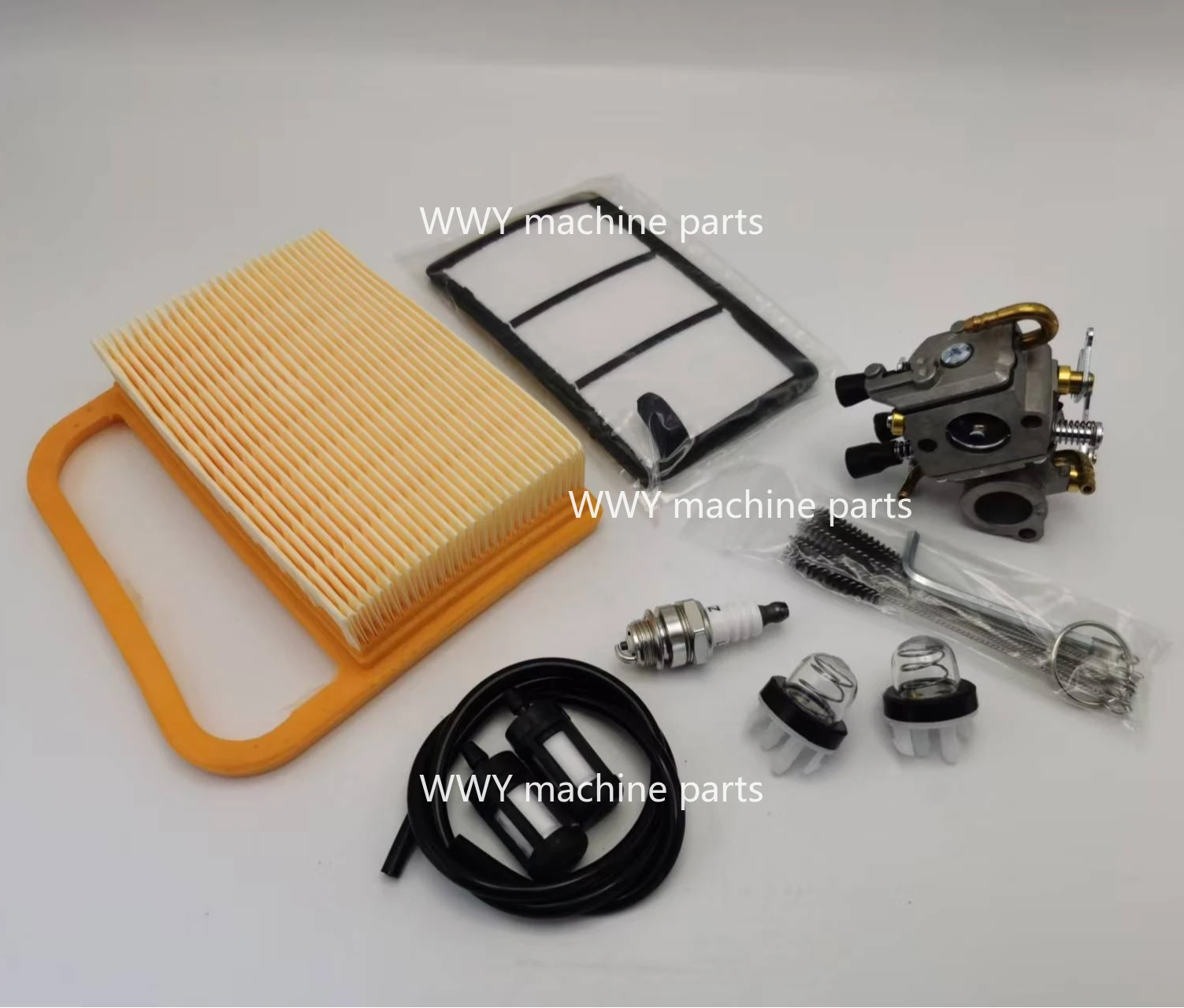 تنطبق على آلة القطع TS410 TS420 C1Q-S118 المكربن فلتر الهواء فلتر الزيت ملحقات يوتيوب شرارة التوصيل