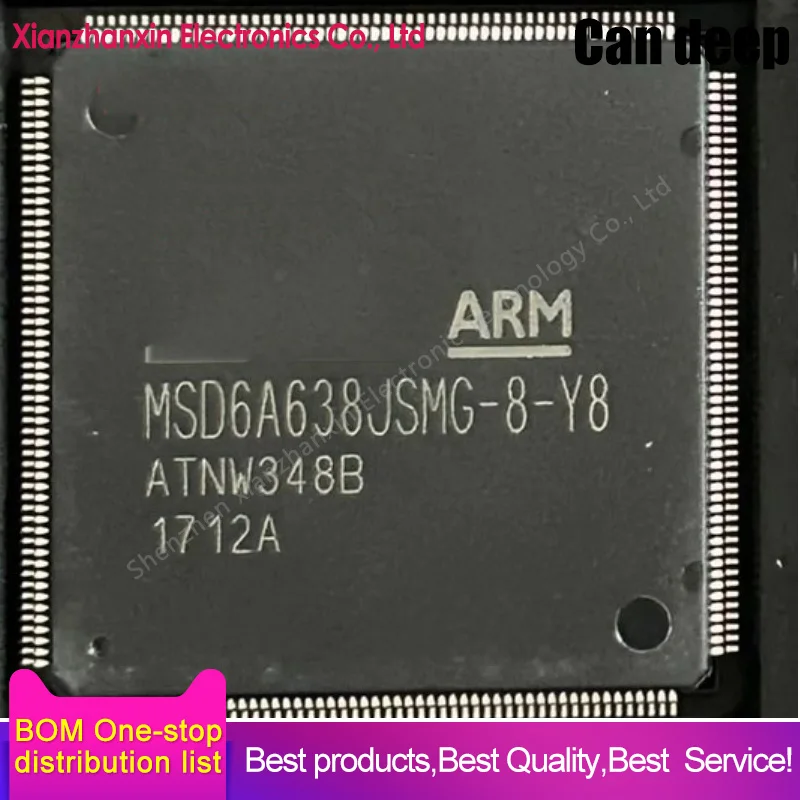 1PCS/LOT MSD6A638JSMG-8-Y8 MSD6A638JSMG MSD6A638 QFP Liquid crystal chips in stock
